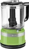 A close-up studio shot of a green KitchenAid food processor against a white background. Produktbild-Vorschau