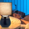Lampe de chevet Relaxdays Touch, douille E14, lumière Voir les images du produit 5