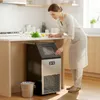 HOMCOM Komerční výrobník ledu 45 kg/24 h s zásobníkem o Náhled obrázku produktu 9