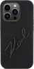 A black iPhone case with a script logo. Náhľad obrázku produktu