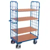 Etagenwagen, 2 Gitterwände, 4 Ladeflächen LxB 1000x600 mm, Produktbild-Vorschau 2