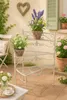 Blumenständer "Treppe" in cremeweiß Produktbild-Vorschau 1