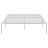 vidaXL Rama łóżka metalowa biała 120x190 cm Podgląd zdjęcia produktu 12
