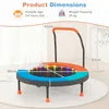 Trampolino per bambini COSTWAY Ø90 cm, minitrampolino con Anteprima dell’immagine prodotto 3