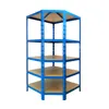 Scaffale angolare Blu 180 x 90 x 42 x 60 cm Anteprima dell’immagine prodotto 1