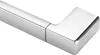 Close-up of a chrome-plated bathroom accessory. Produktbild-Vorschau