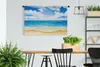 MuchoWow® Wandteppich Wandbehang Strand - Meer - Himmel Produktbild-Vorschau 2