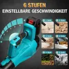 Akku Laubbläser 6 Stufen mit 2x4000mAh Akku und Produktbild-Vorschau 6
