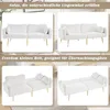 Merax Zweisitzer Sofa mit Schlaffunktion, Sofabett mit Produktbild-Vorschau 9