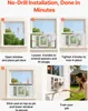Chatière VEVOR Chatière adaptable aux largeurs de fenêtres Voir les images du produit 5