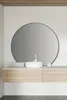 Specchio rotondo TALOS Picasso nero Ø 100 cm - con cornice Anteprima dell’immagine prodotto 4