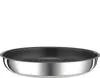 Poêle anti-adhésif 24cm inox/noir - Tefal - L9730402 - Voir les images du produit 1