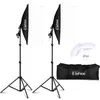 LEADZM Studio Softbox Set 2x51x69 cm mit 5500K LED Produktbild-Vorschau 5