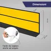 HOLZBRINK Battiscopa adesivo in PVC 70x20mm, 5 m | Profilo Anteprima dell’immagine prodotto 4
