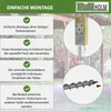 6x U-Profil Bodenhülse zum Einschrauben 8x8 cm 67,5 cm Produktbild-Vorschau 6