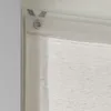 Raffrollo mit Ösen Brondy Taupe Natur halbtransparent Produktbild-Vorschau 3