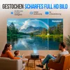 Strex Beamer - Smart 1080P Full HD Projektor - 4K Produktbild-Vorschau 5