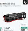 CELLONIC 1x Batteria per Rasoi & Tagliacapelli Compatibile Anteprima dell’immagine prodotto 2