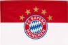 FC BAYERN MÜNCHEN FC Bayern München Hissfahne 5 Stern rot Produktbild-Vorschau 2