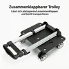 Rucksack-Trolley mit Rollen, Handkarre mit Gepäckgurt, Produktbild-Vorschau 4