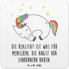 Mr. & Mrs. Panda Tischuntersetzer Einhorn Nacht 6er Set - Produktbild-Vorschau 1