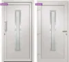 vchodové dveře vidaXL bílé 88x200 cm Náhled obrázku produktu 6