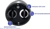 2in1 Elektrische Mühle mit Licht schwarz Produktbild-Vorschau 6
