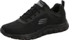 A black Skechers men's sneaker is shown from a side angle against a white background. Anteprima dell’immagine prodotto