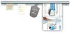 Franz Mensch Infobord POWERGRIP 50 cm, weiß 1 Stück Produktbild-Vorschau 2