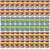 A collage of multiple cans of cat food. Podgląd zdjęcia produktu
