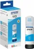 Epson 113 EcoTank Pigment Cyan ink bottle, Original, Cyan, Produktbild-Vorschau 1