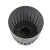 A top-down view of a gray planter with a black insert. Náhled obrázku produktu