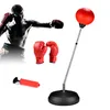 Boxsäcke, Punchingball, Boxsack mit Ständer,121-145 cm Produktbild-Vorschau 2