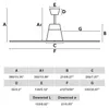Faro 33480-14, Haushalts-Lamellenlüfter, Weiß, Zimmerdecke, Produktbild-Vorschau 5