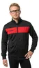 Herren Trainingsjacke schmale Passform ALNWICK Black/Red M Produktbild-Vorschau 8