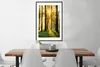MuchoWow® Gerahmtes Poster Wald - Sonne - Bäume - Gras - Produktbild-Vorschau 3