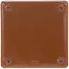 Puszka hermetyczna natynkowa brązowa 98x98x42 IP55 Viplast Podgląd zdjęcia produktu 8