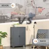 HOMCOM Aufbewahrungsschrank Metallschrank mit magnetischer Produktbild-Vorschau 7