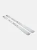 A pair of white skis with bindings, shown from a slightly elevated side angle against a white background. Voir les images du produit
