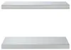 vidaXL Wandregale 2 Stk. 50x30 cm Silbern Edelstahl Produktbild-Vorschau 4