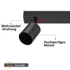 ZMH Lampa sufitowa LED ZMH czarny reflektor lampa sufitowa Podgląd zdjęcia produktu 7
