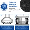 Kohlefilter 2x passend wie Whirlpool 481248048212 Filter Produktbild-Vorschau 4