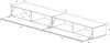 doporro Meuble TV Bas 240x40,2x30cm Armoire TV Gris Noir Voir les images du produit 7