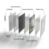 DEQORI Glasbild Echtglas 30x30 cm 'Polare Stille' Wandbild Produktbild-Vorschau 7