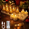 12 sztuk LED świec na baterie, wielokrotnego użytku, z Podgląd zdjęcia produktu 1