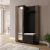 Masseno Garderobe-Set ARMADIO 137/207/42 cm Modern Produktbild-Vorschau 2