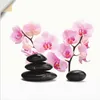 ARTland Wandbild, selbstklebend Schwarze Steine und pinke Produktbild-Vorschau 1