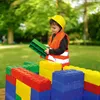 EDUPLAY 150-031 Kinder Bauhelm, gelb Produktbild-Vorschau 3