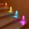 Staircase with LED lights illuminating each step. Náhled obrázku produktu