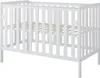 ZEE BAMBI Weiß Beistellbett Baby mit Rollen 120x60 cm Produktbild-Vorschau 5